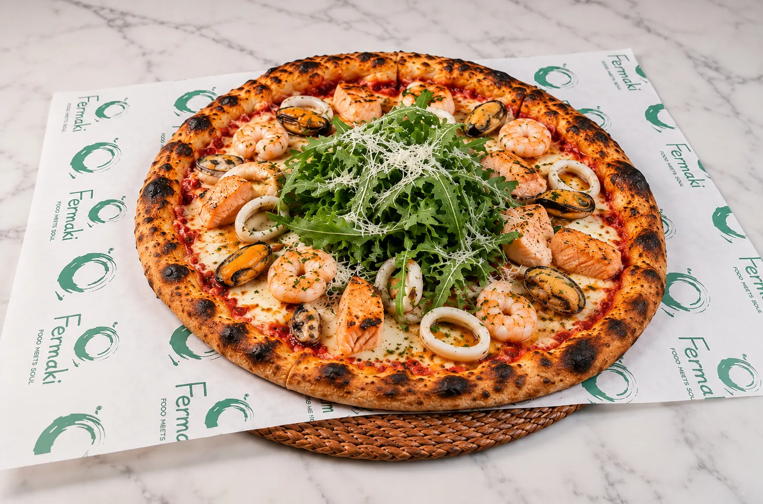 Deniz Mahsullü Pizza